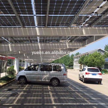 Panel Solar Montage Struktur Aluminium Carport Baldachin